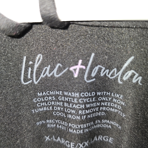 LILAC & LAVENDER NWT 3 PIECE CAMI/SHORT/ROBE XL - Picture 7 of 16